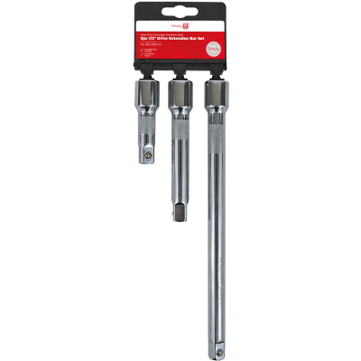 Tset12 Simply Tools 3PC 1/2″ EXTENSION BAR SET