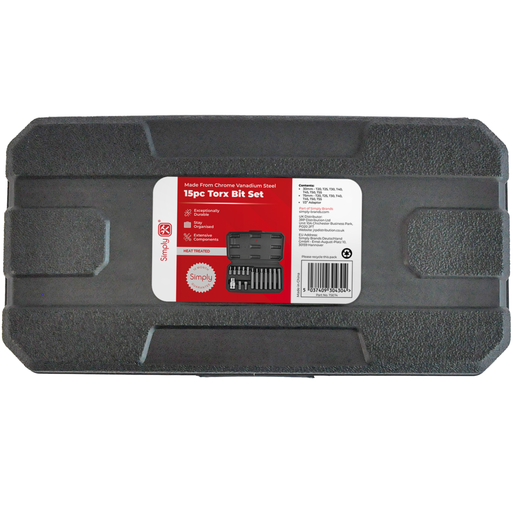 15pc Torx Bit Set