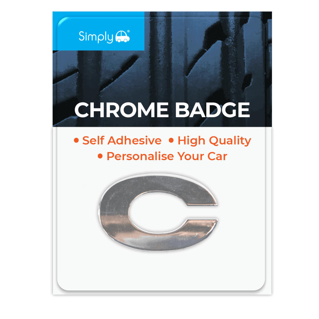 TVR Gel Domed Badge – Black & Chrome Effect, Self-Adhesive – 112mm X 34mm – Made In UK