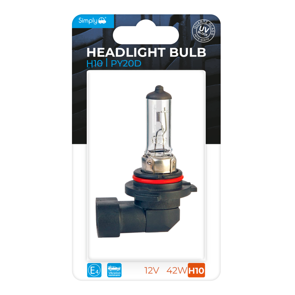 H10 S710BL Headlight Bulb Blister 12V 42W PY20D