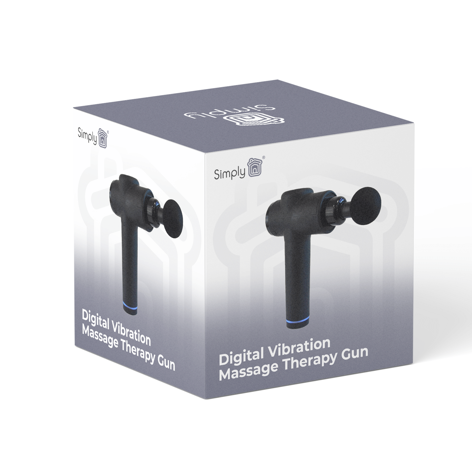 vibrations-massagegerät newgen medicals Handmassagegerät: Mini-Vibrations-Massagegerät mit 3 Köpfen  & LED-Beleuchtung (Vibrationsgerät Massage, Hand Vibrationsgerät, Muskel) main image 0