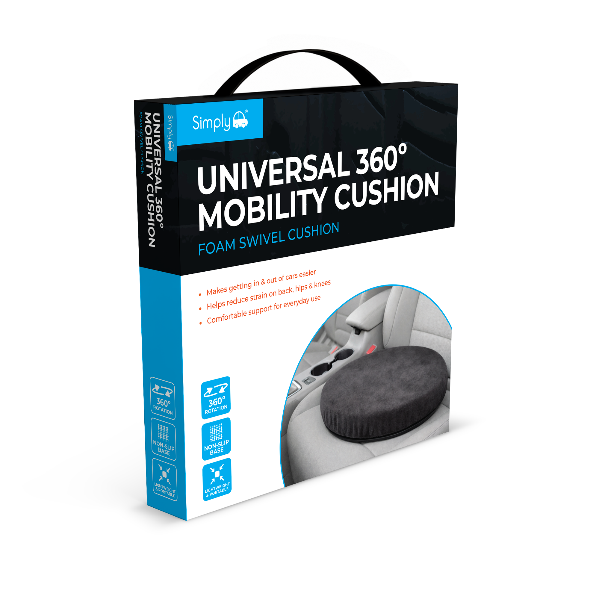 Universal Fit 360 Degree Mobility Cushion | Simply Brands 