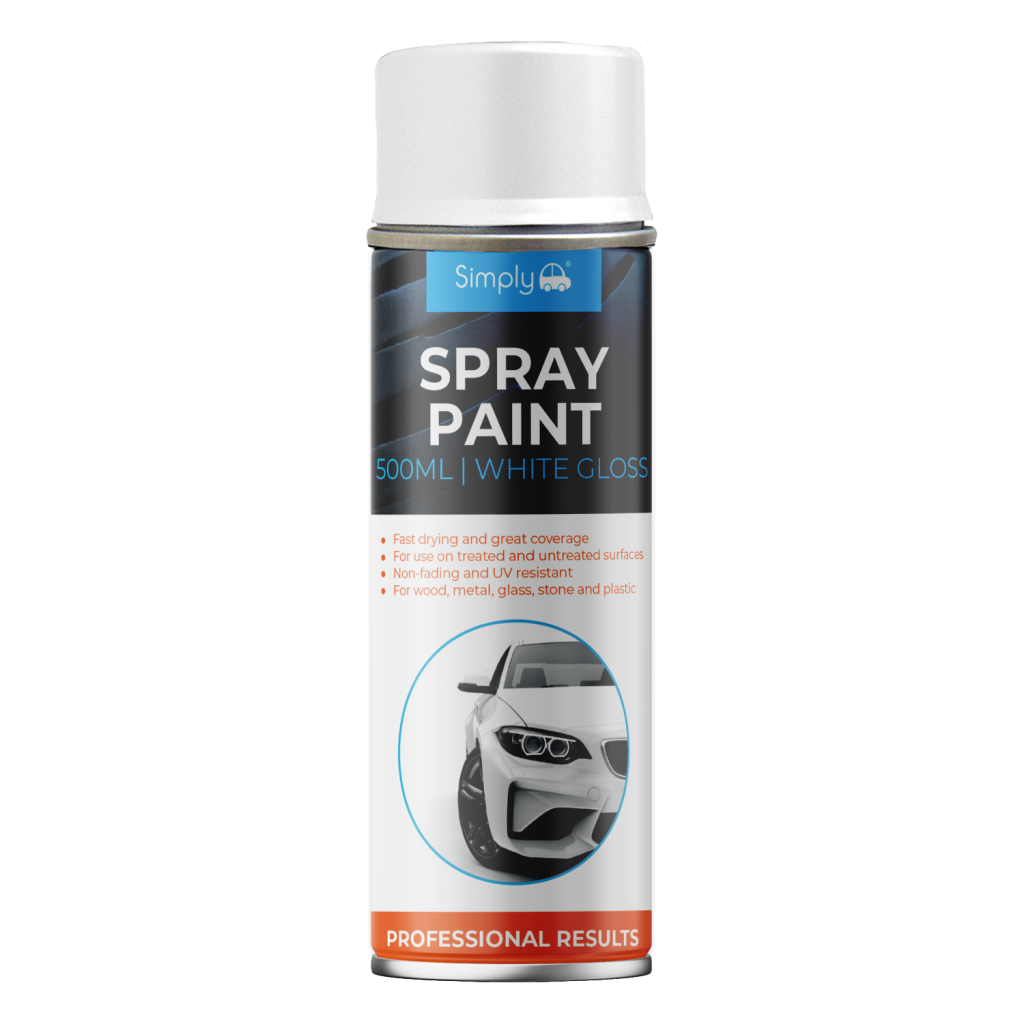 White Gloss Spray Paint 500ml