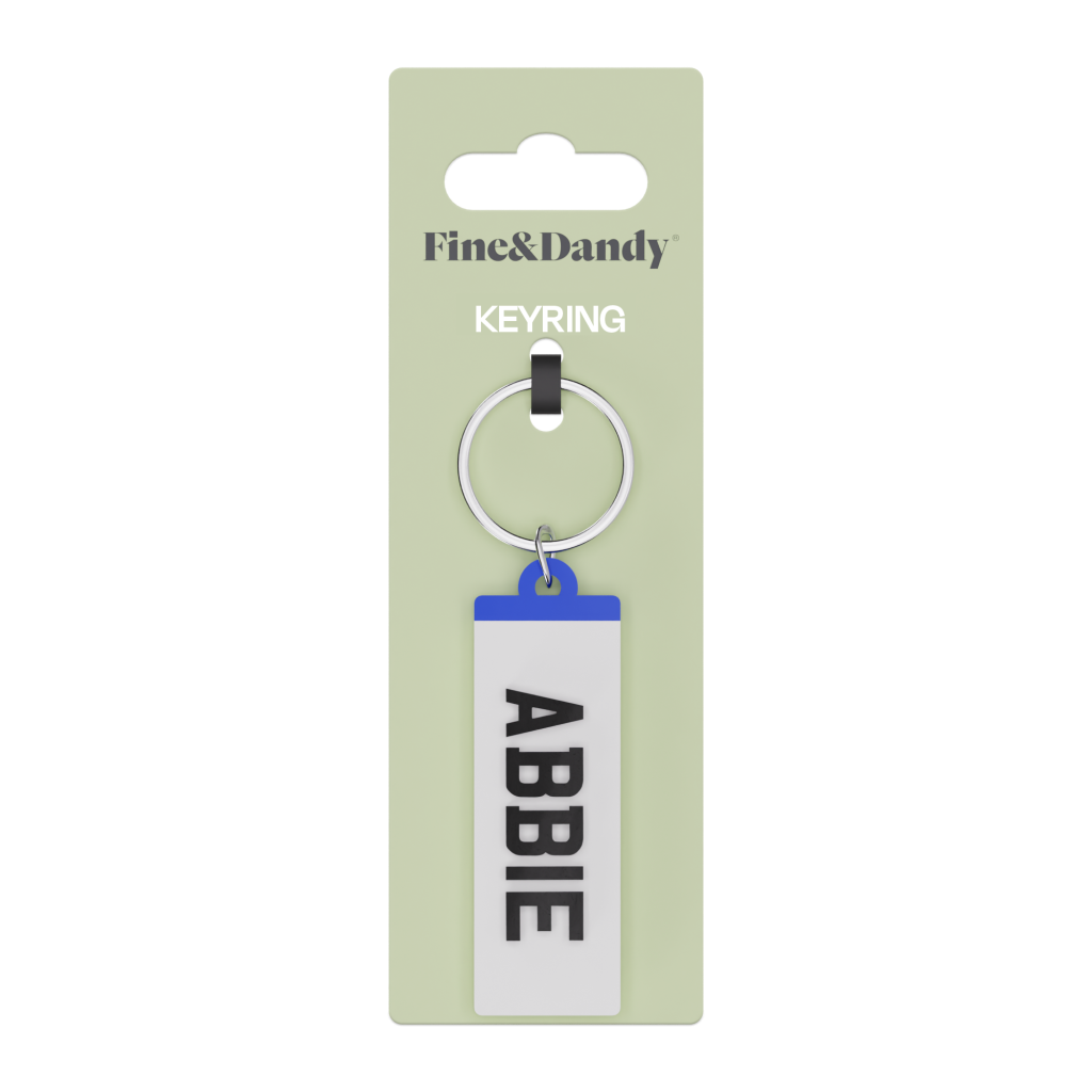Number Plate Keyrings