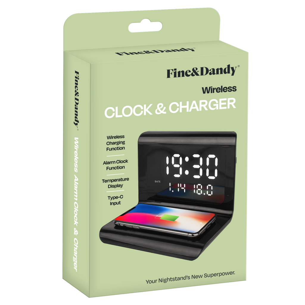 Charger With Alarm Clock