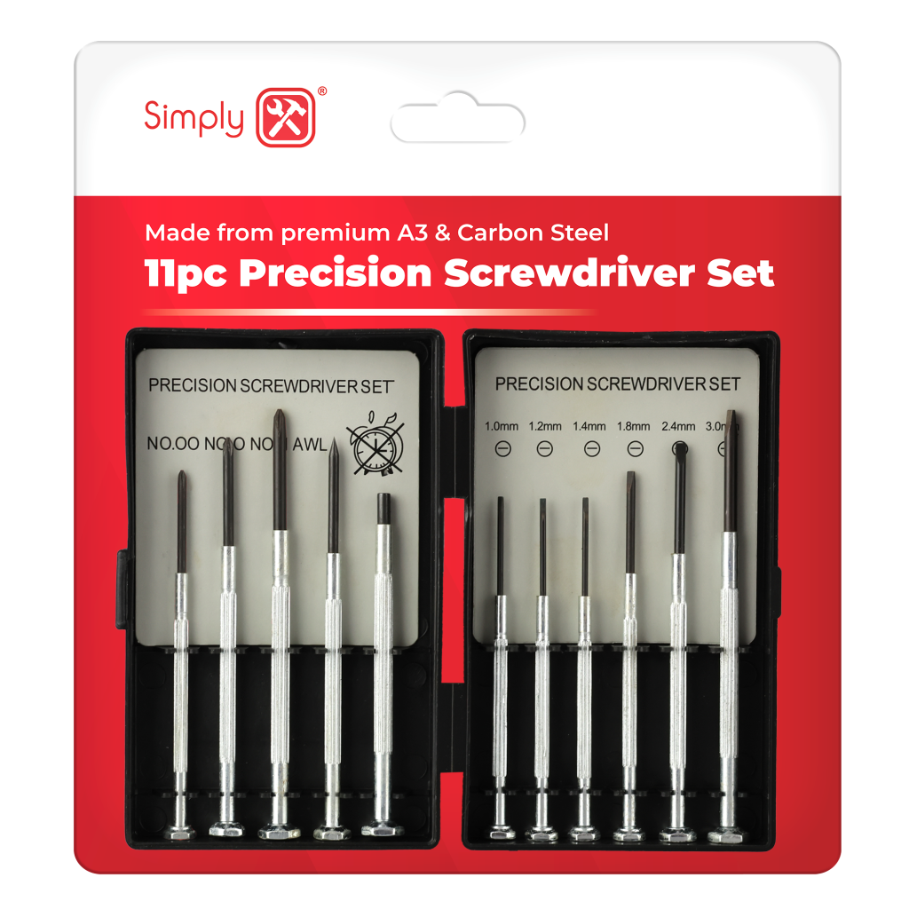 11pc Precision Screwdriver Set