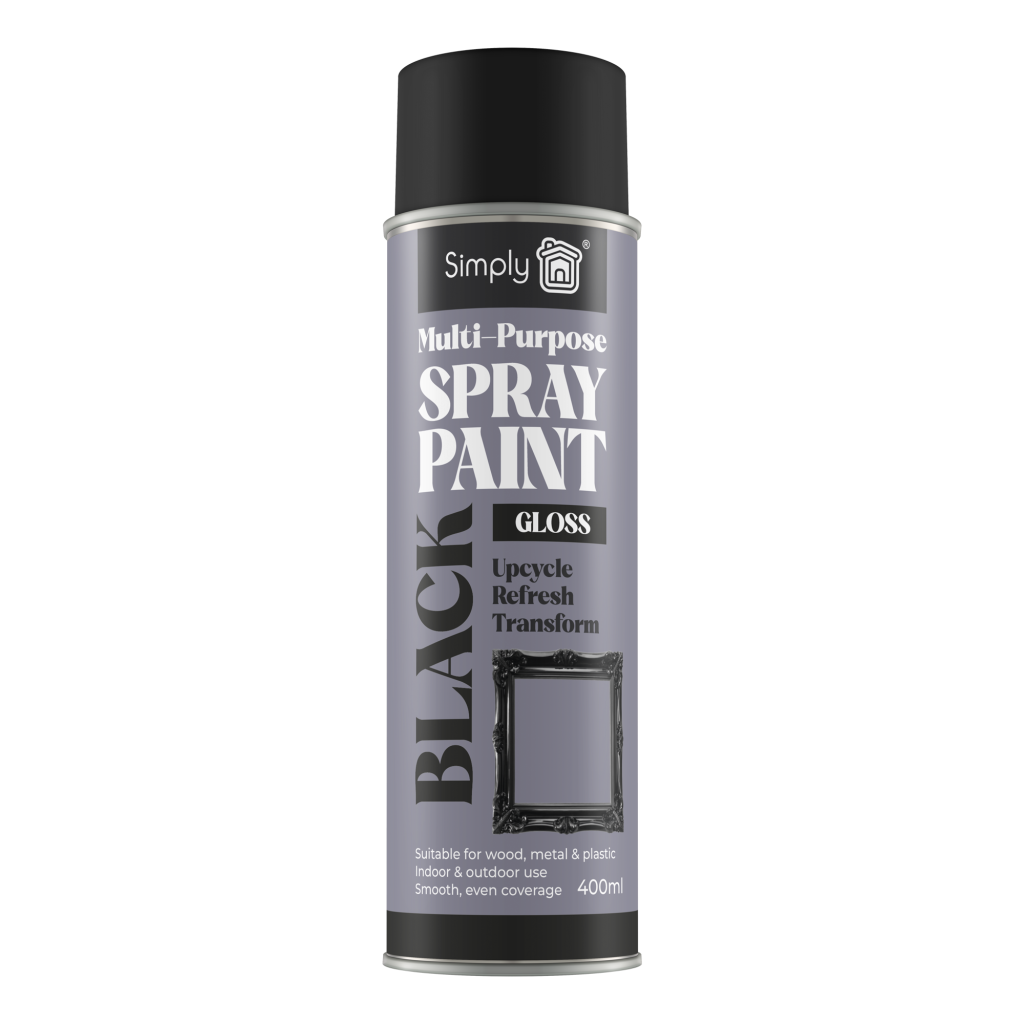 Multipurpose spray paint – Black Gloss