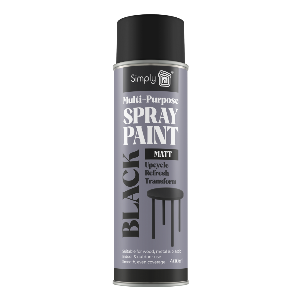 Multipurpose spray paint – Black Matt