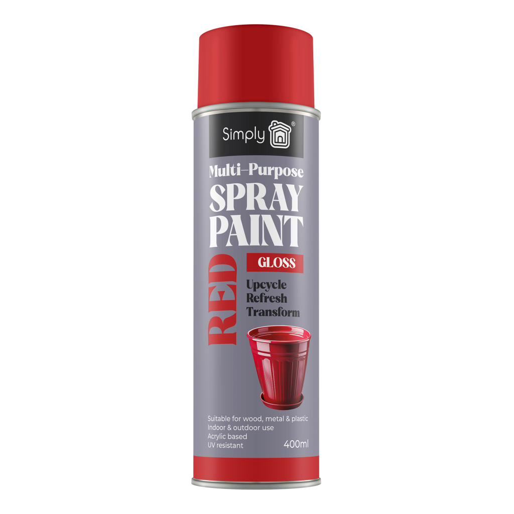 Multipurpose spray paint – Red Gloss