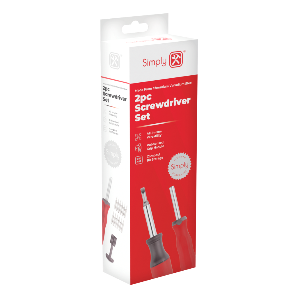 2pc Screwdriver set