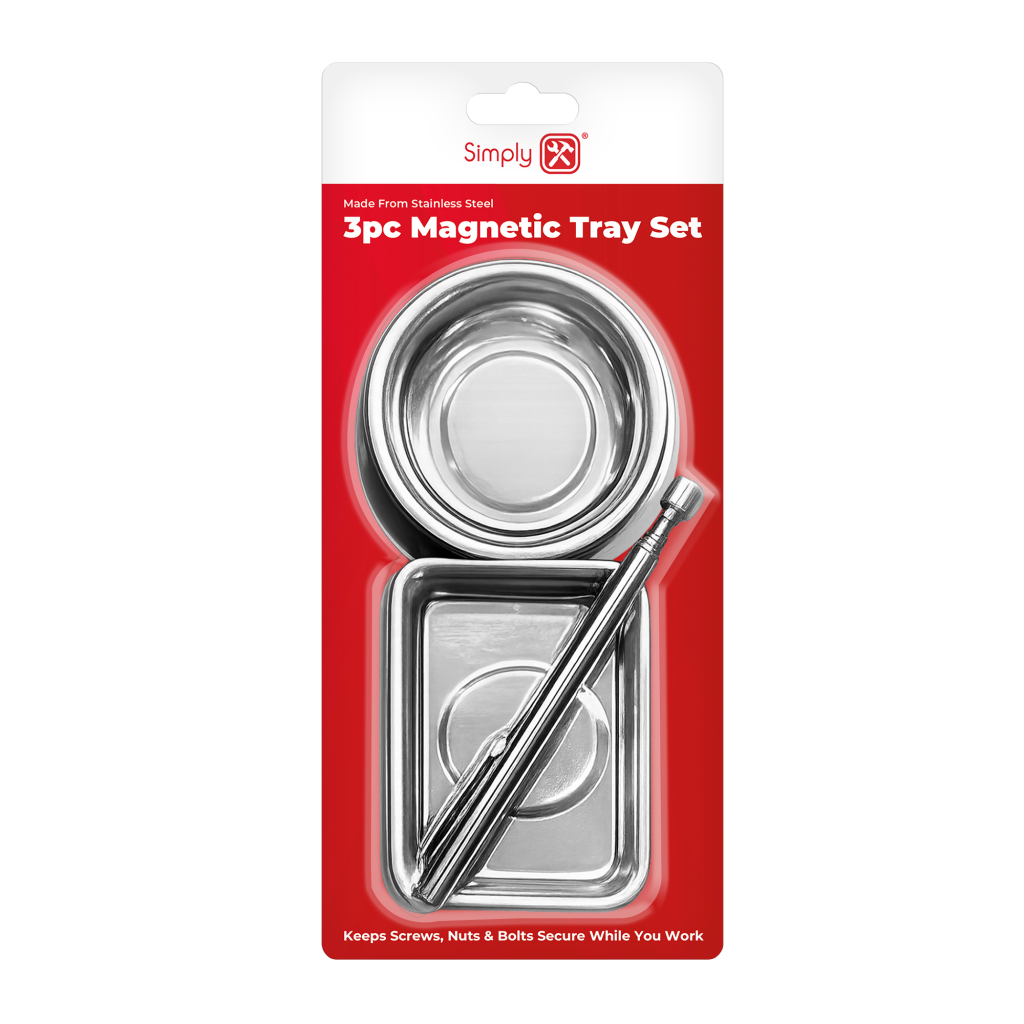 3pc Magnetic Tray Set
