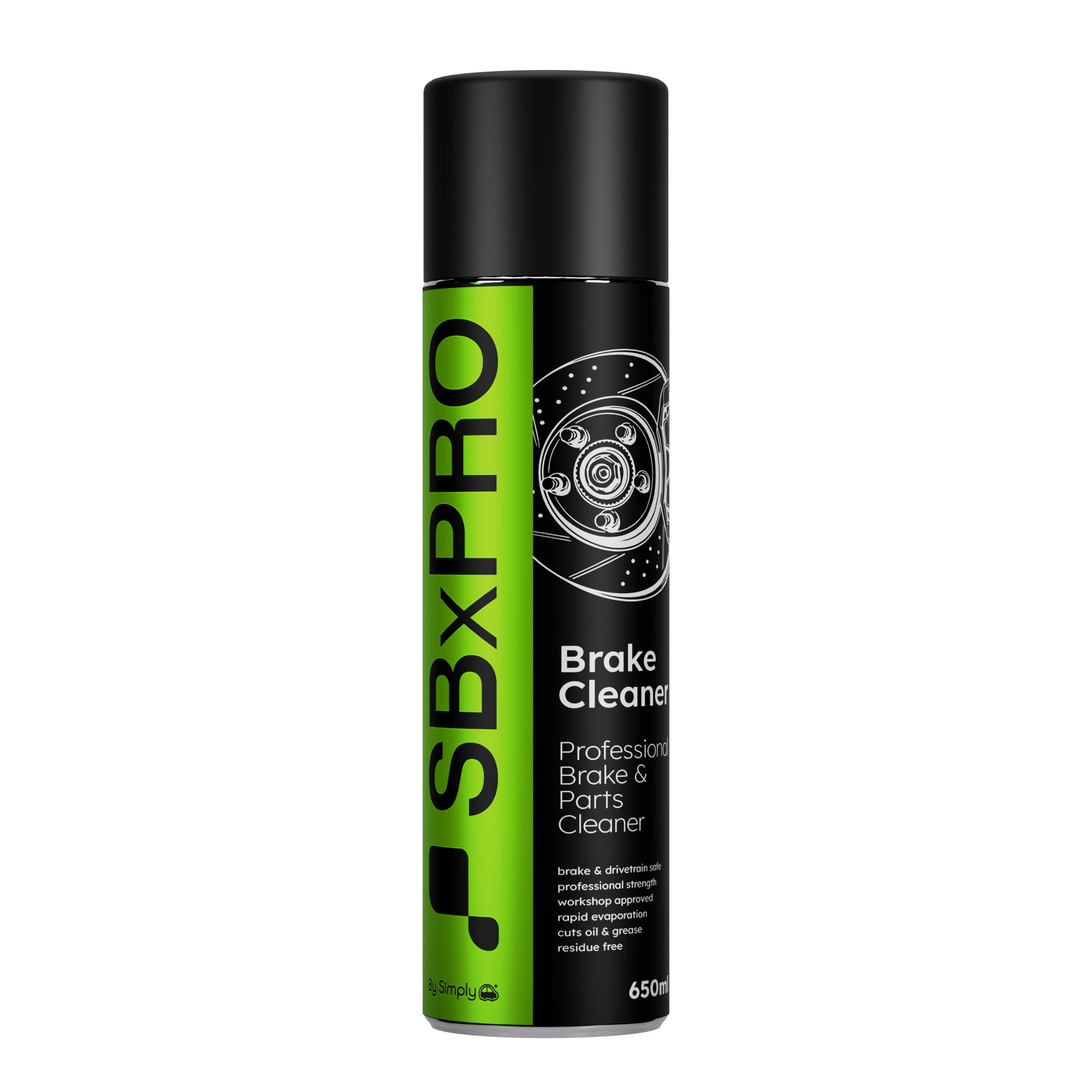メンテナンス V dry break pro sg SBxPRO Professional Brake Cleaner 650ml