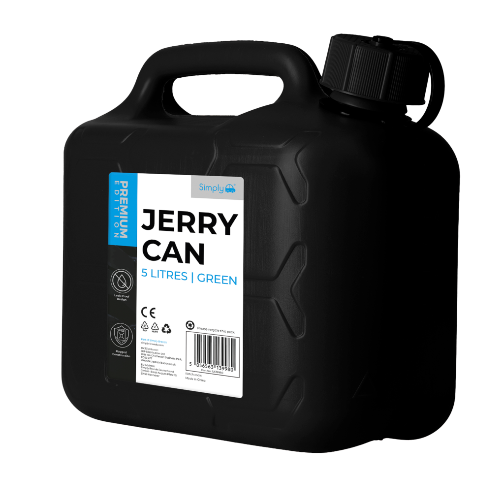 5L Black Jerry Can